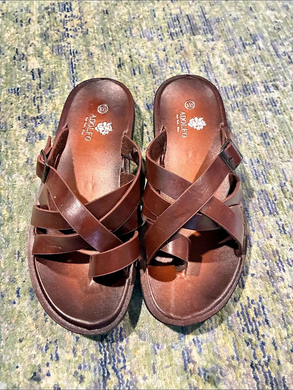 Aldo Women's Brown Strappy Sandals